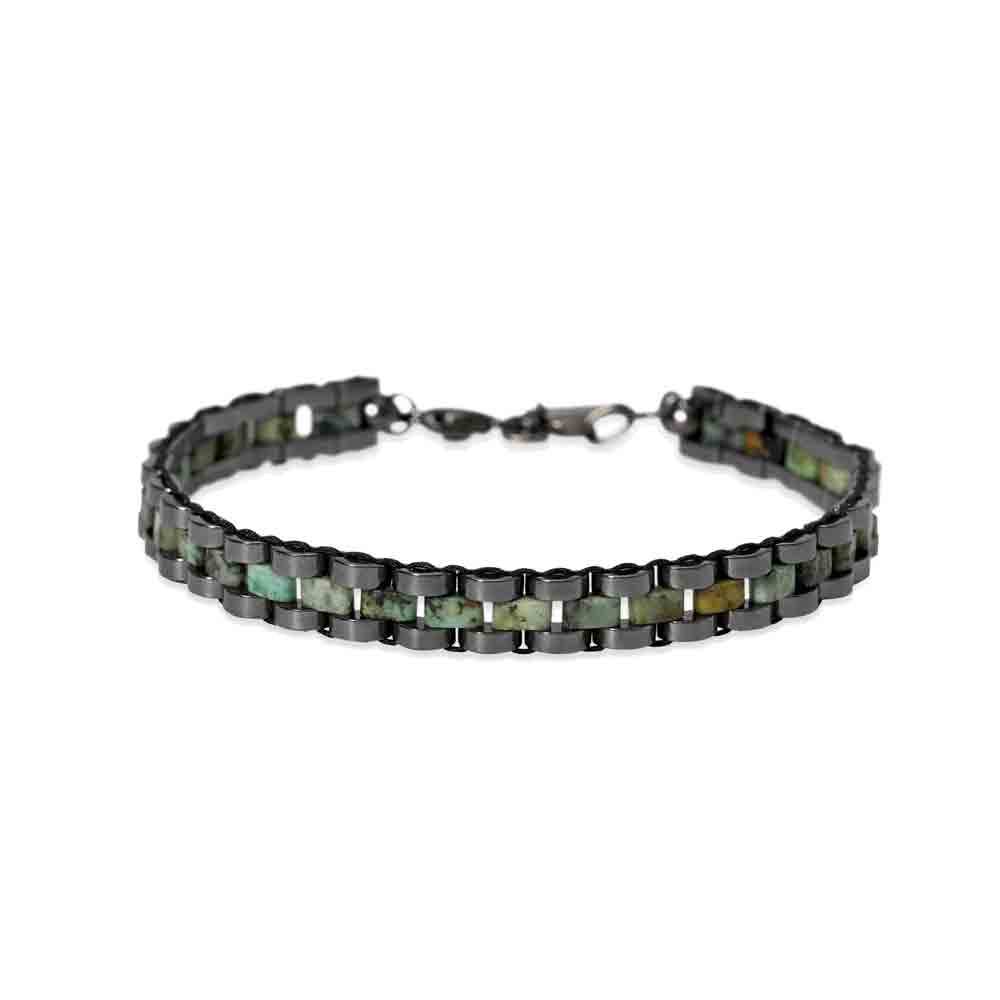 Bracciale Uomo regolabile con pietre Style 30 831121 Kidult