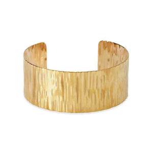 Bracciale bangle dorata effetto martellato Style 23 831062 Kidult