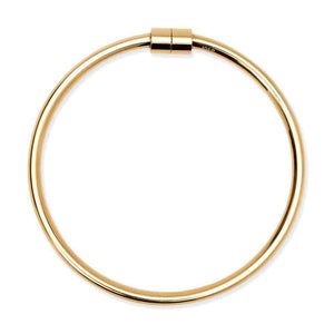 Bracciale bangle in acciaio dorato Style 56 831077 Kidult
