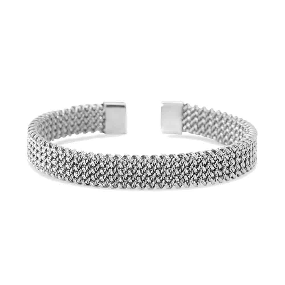 Bracciale cuff con maglia mesh Style 61 831258 Kidult