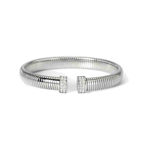 Bracciale in Acciaio tubogas con cristalli Style 13 831053 Kidult