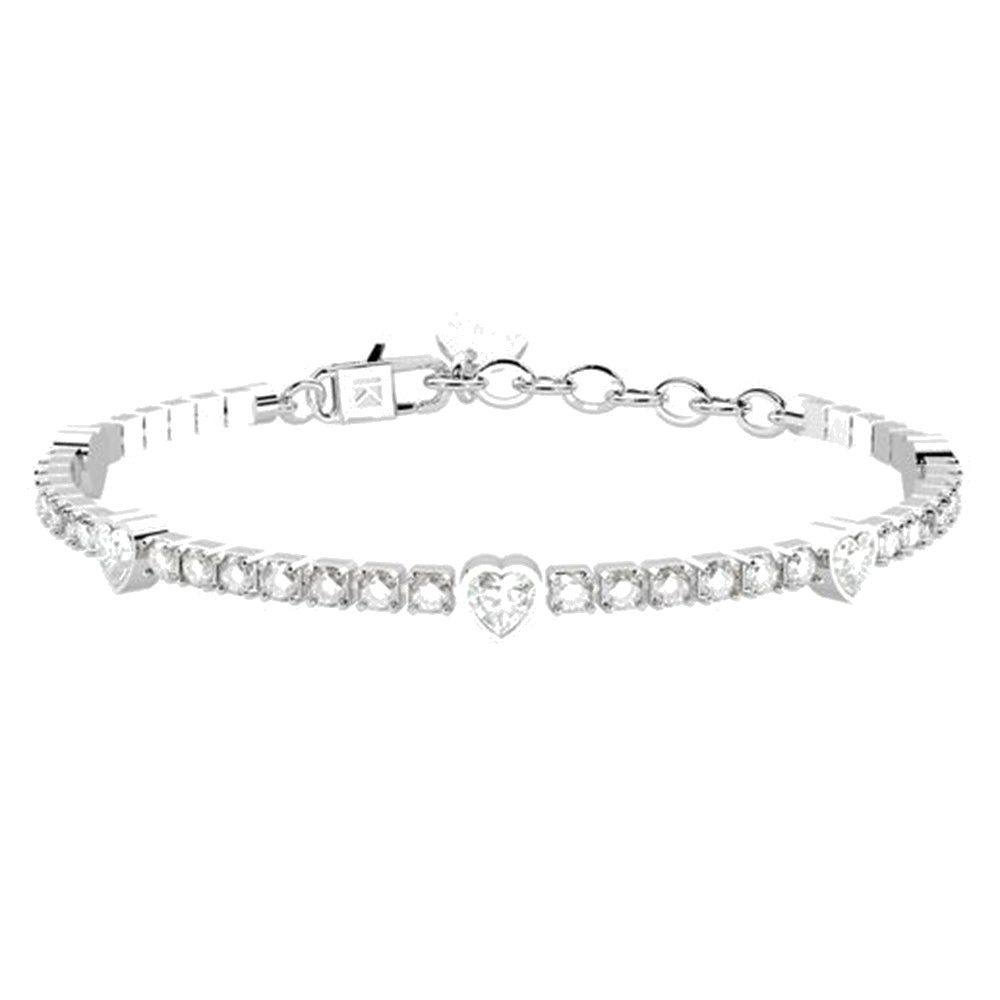 Bracciale tennis in cristalli e cuori Style 50 732359 Kidult