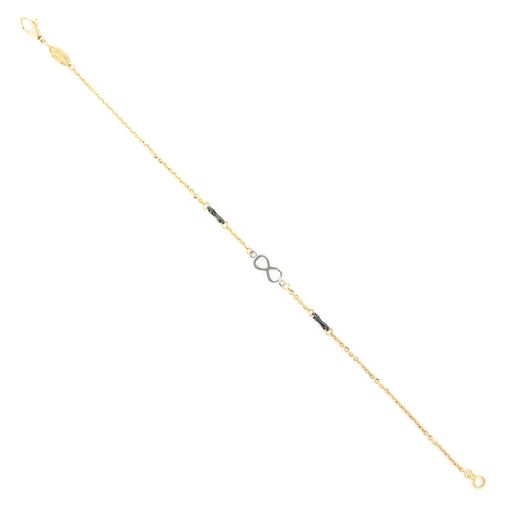 Bracciale Unisex Infinito Oro 3 Colori