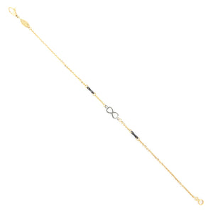 Bracciale Unisex Infinito Oro 3 Colori