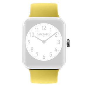 Cinturino Giallo per Orologio Smartwatch Unisex Vagary