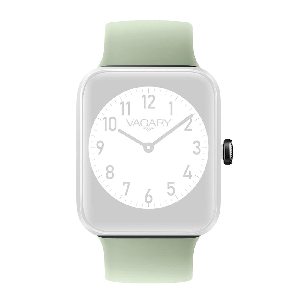 Vagary By Citizen Smartwatch Unisex X02A-003VY | Cassa Oro Rosa Cinturino Silicone | Monitoraggio Fitness E Salute