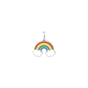Ciondolo Arcobaleno Think positive Componibile By You Symbols 741082 Kidult
