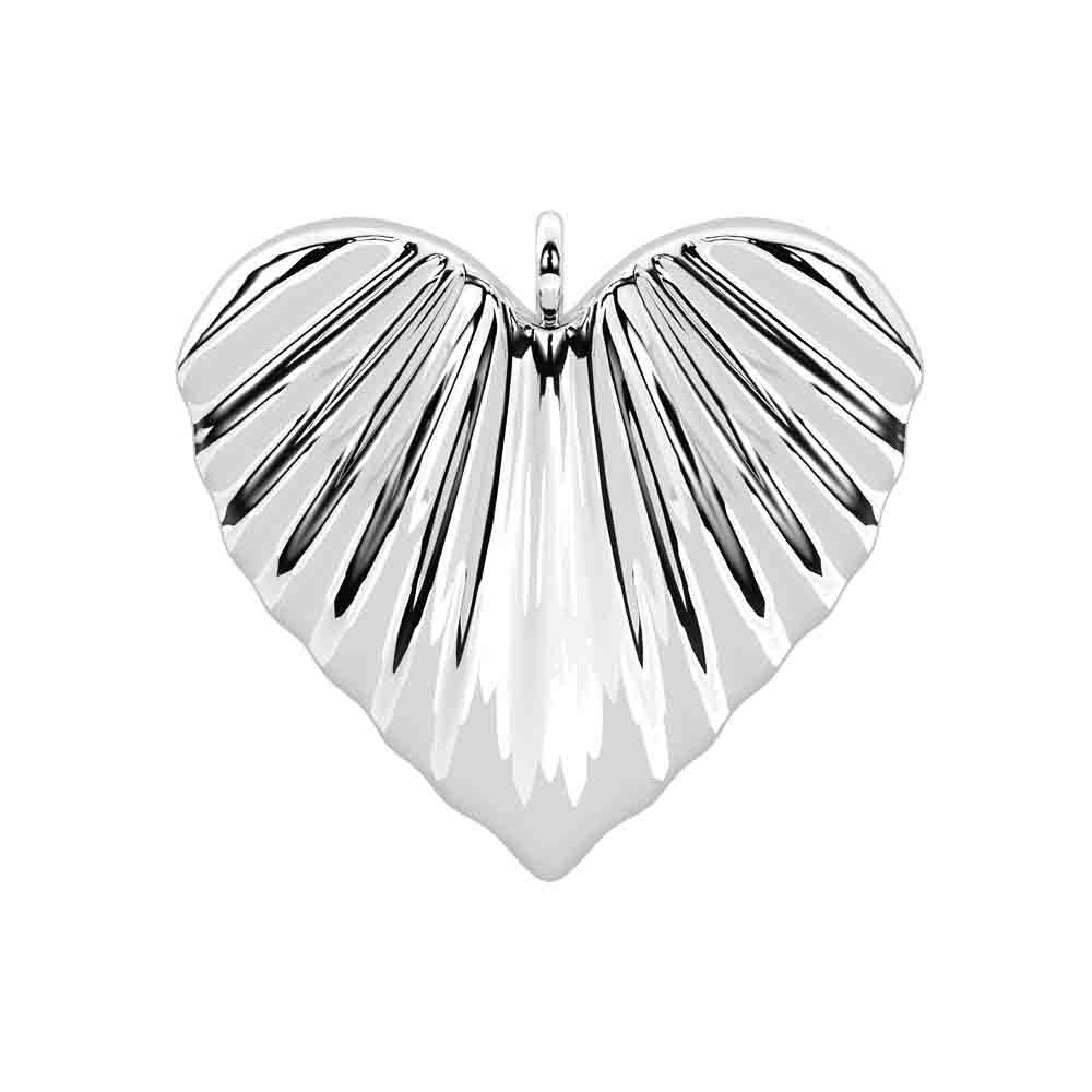 Ciondolo con cuore alato Componibile By You 741325 Kidult