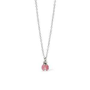 Collana Bambina in argento con ciondolo coccinella Mabina Gioielli