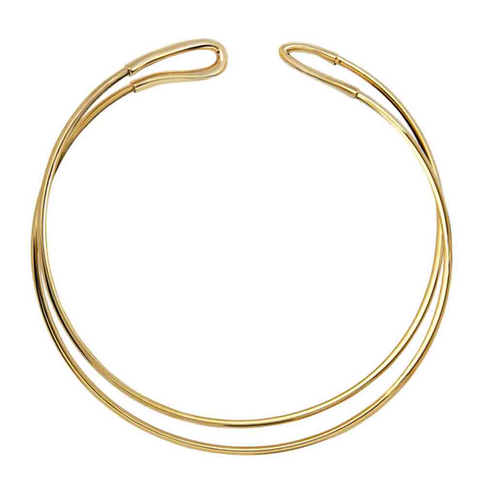 Collana Donna Acciaio Gold Lightline Breil