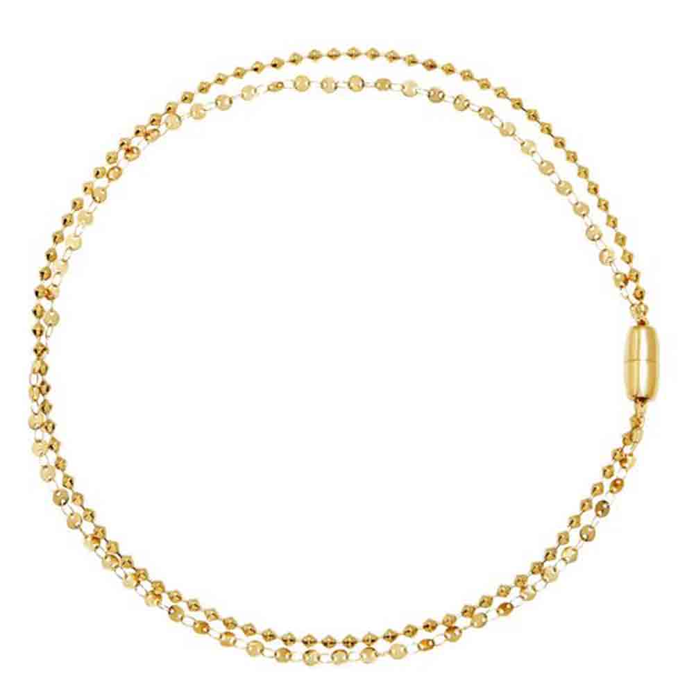 Collana Donna Acciaio Gold Magnetica System Breil