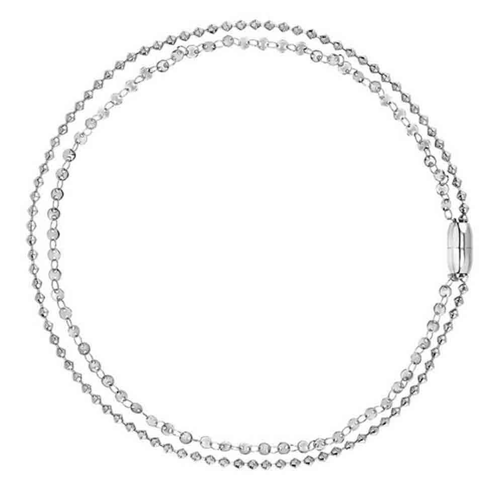 Collana Donna Acciaio Silver Magnetica System Breil