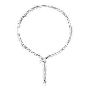 Collana Donna Acciaio Silver Snake Hypnotic Breil