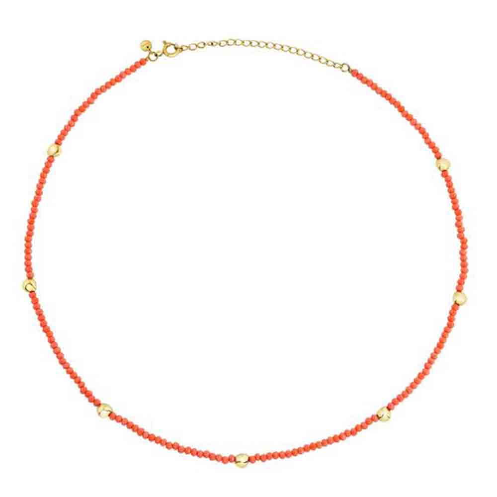 Collana Donna B Rocks Arancione Breil