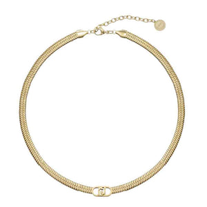 Collana Donna in Acciaio Gold Essential Liu Jo Luxury