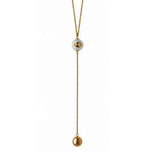 Collana Donna in Acciaio Gold con Perla Liu Jo Luxury