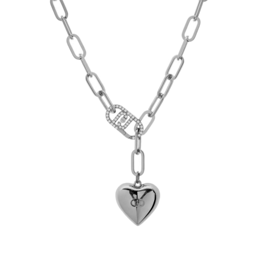Collana Donna in Acciaio Silver Cuore Liu Jo Luxury