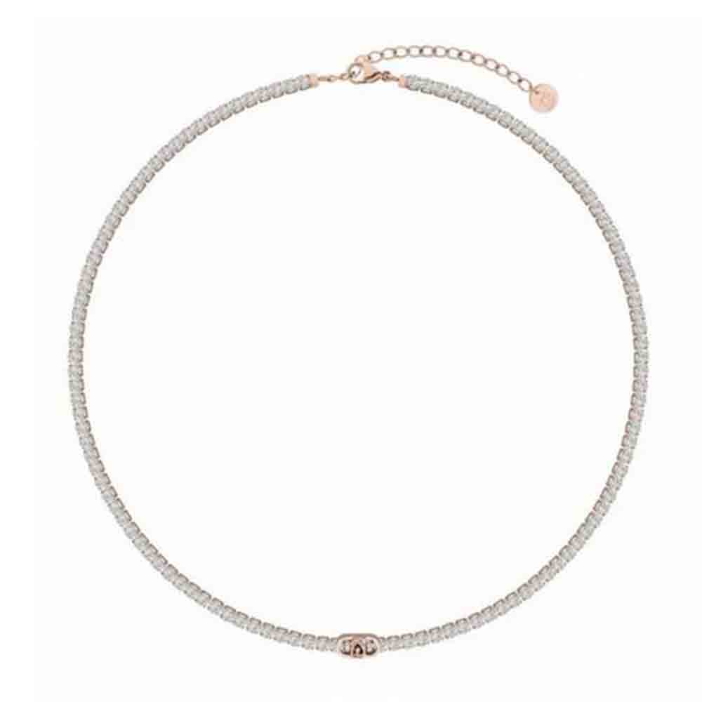 Collana Donna in Acciaio Tennis Zirconi Liu Jo Luxury