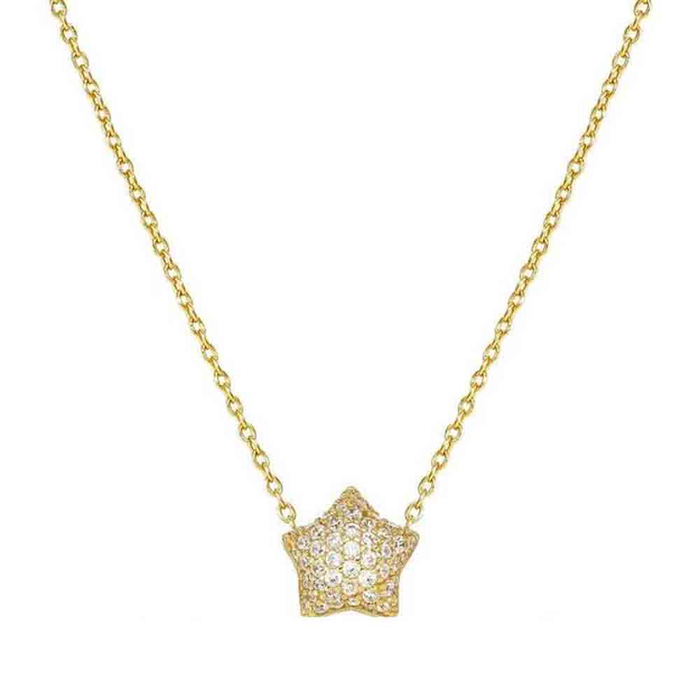 Collana Donna in Argento LifePoetry con stella bombato Nomination