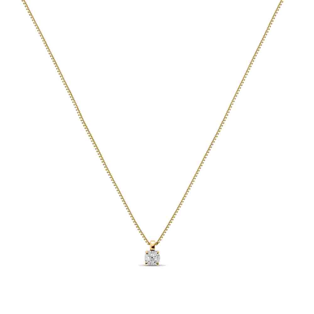 Collana Donna in Oro Giallo Carati Punto Luce Gioielleria Amadori