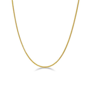 Collana Donna in Oro Giallo Maglia Spiga