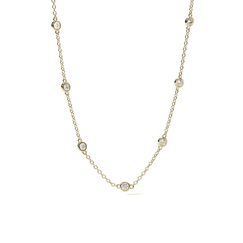 Collana Donna in argento Gold Mabina Gioielli