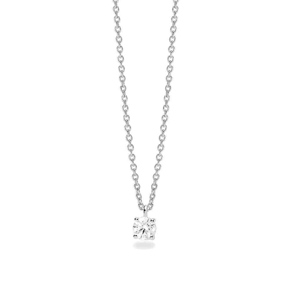 Collana Donna punto luce con diamante lab-grown My Diamond Mabina Gioielli