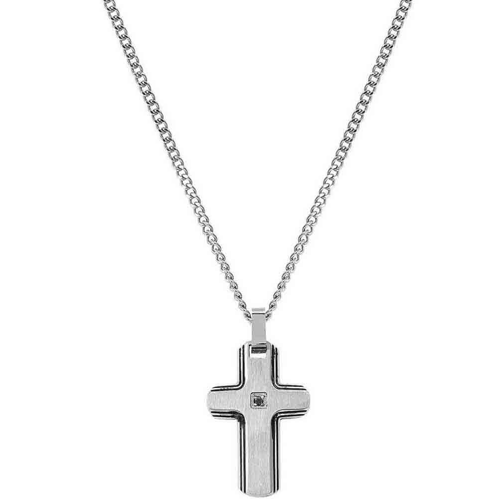 Collana Uomo Croce Strong Nomination