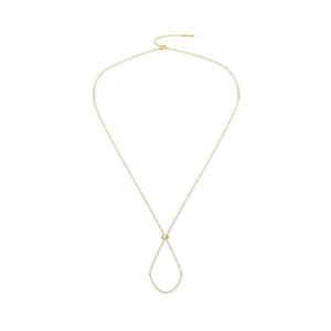 Collana con catena diamantata Intreccio dorata Componibile By You 751246 Kidult