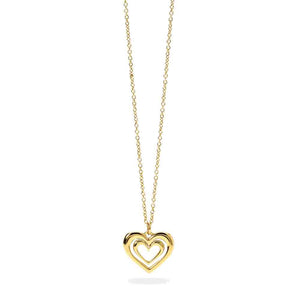Collana con cuore dorato Style 27 851057 Kidult