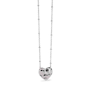 Collana con cuore effetto martellato Style 03 851008 Kidult