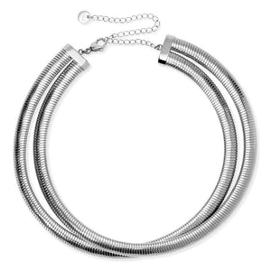 Collana con doppia catena tubogas Style 13 851060 Kidult