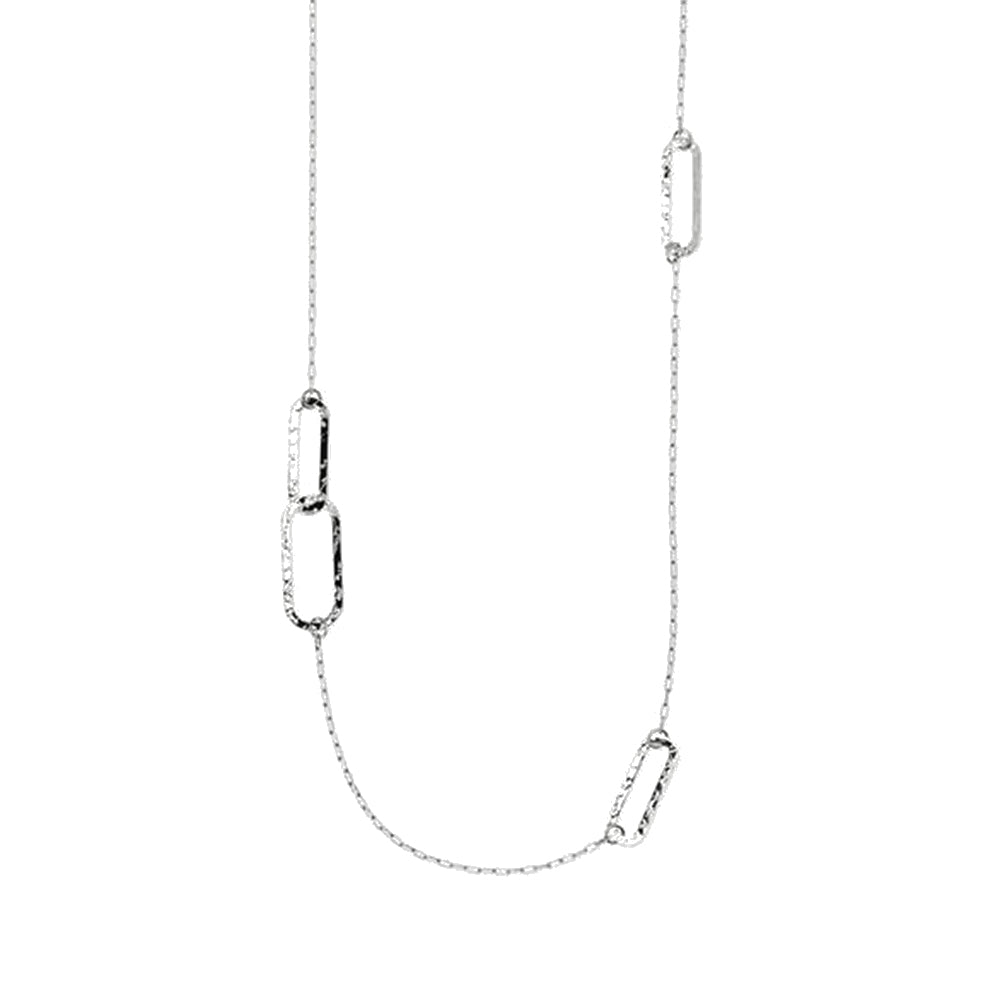 Collana con maglie allungate martellate Style 83 851139 Kidult