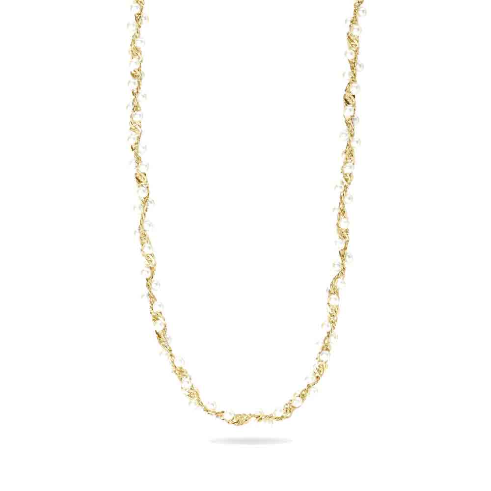Collana dorato con perle conchiglia Style 71 851144 Kidult