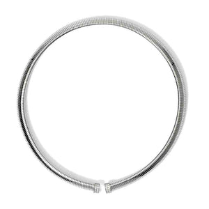 Collana tubogas in acciaio e cristalli Style 13 851030 Kidult