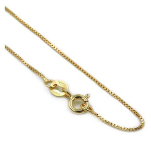 Collana in Oro Giallo 1,6 g con Maglia Veneziana