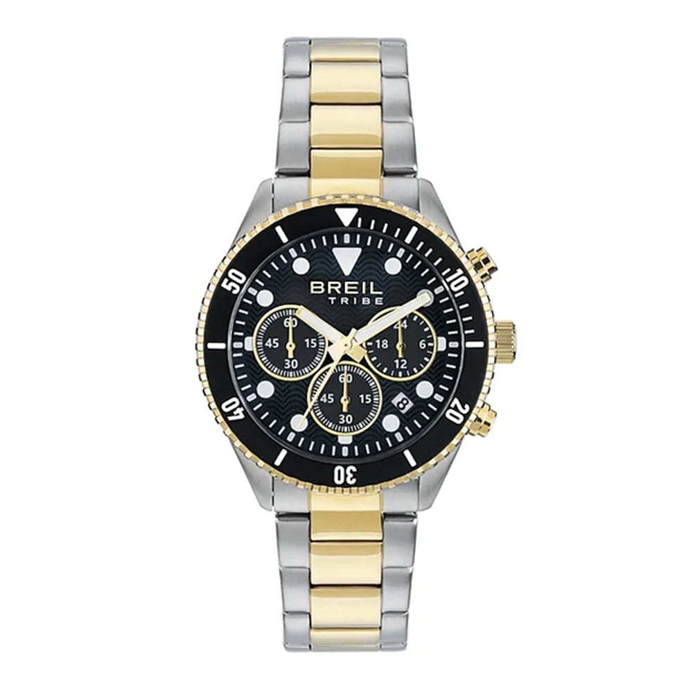 Cronografo Uomo Overhand Nero Breil Tribe