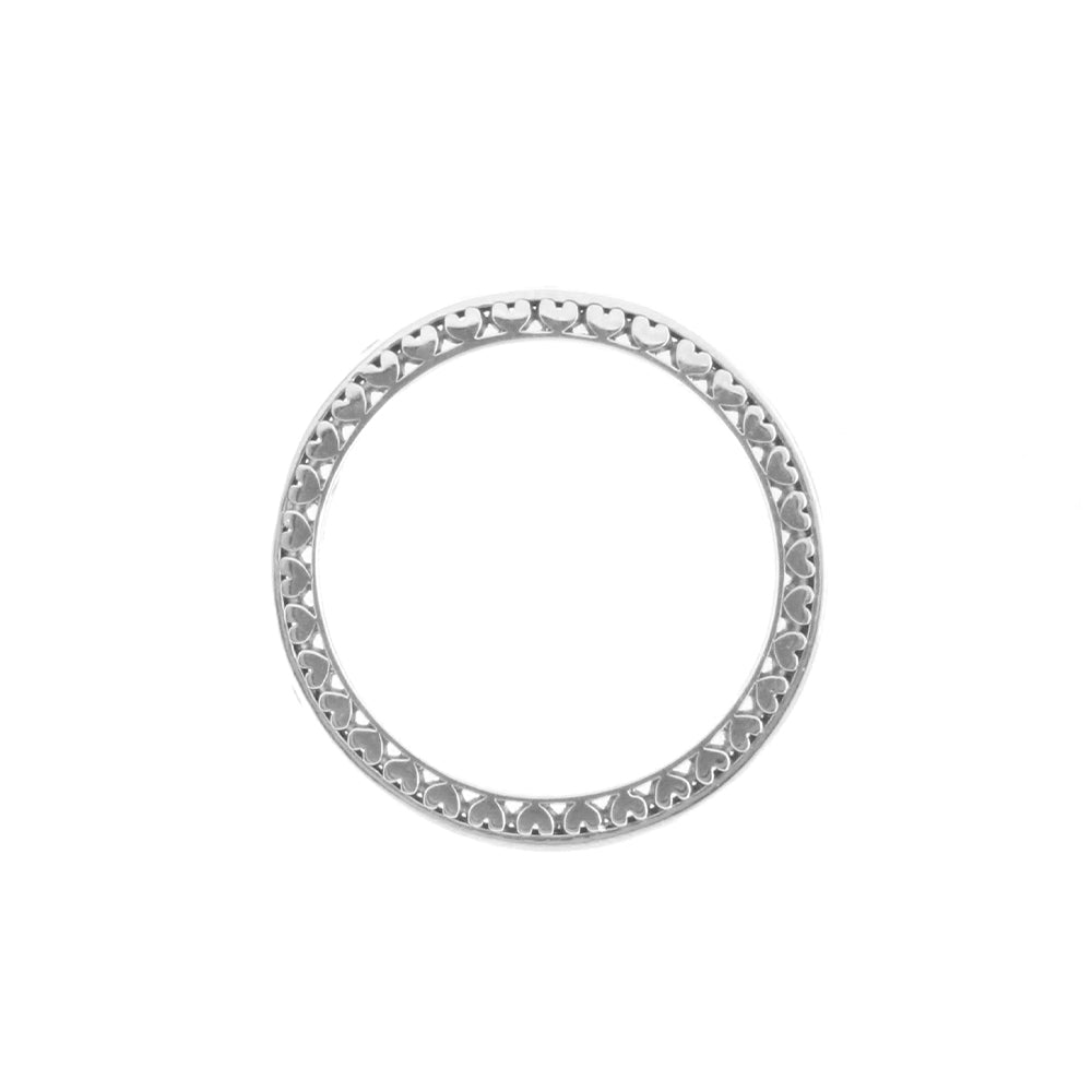 Anello Anniversary con Diamanti in Oro Bianco Recarlo