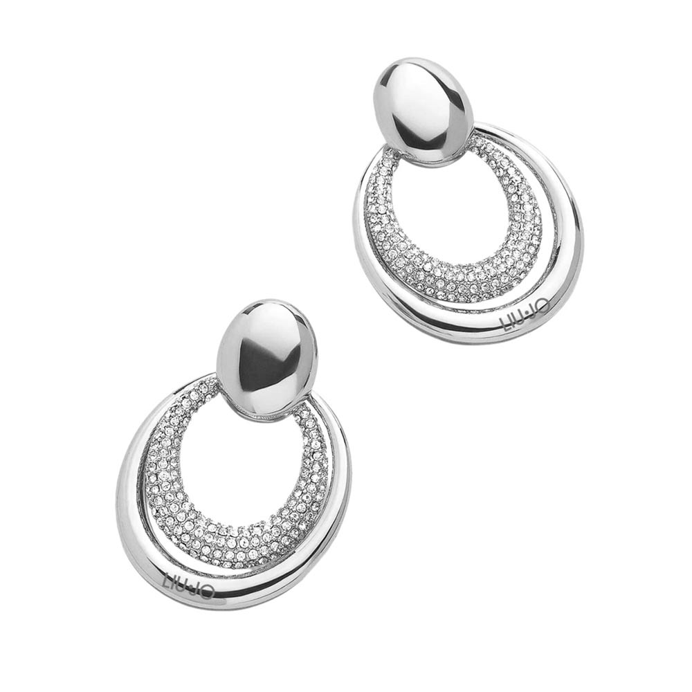 Orecchini Donna Acciaio Essential con Cristalli Liu Jo Luxury