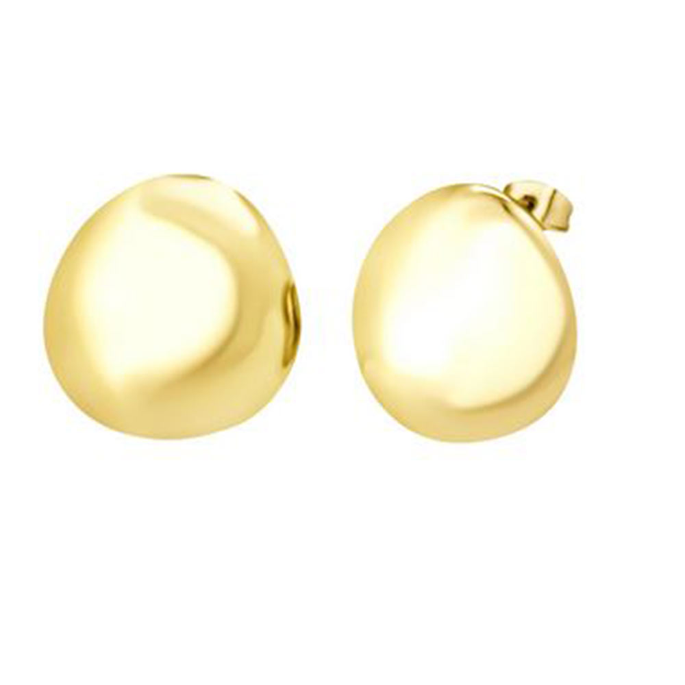 Orecchini Donna Acciaio Gold Bubble Breil Gioielleria Amadori