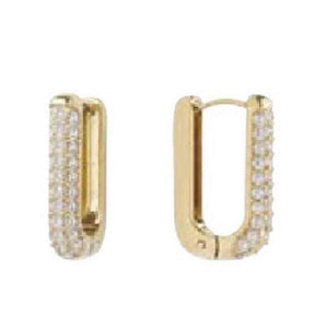 Orecchini Donna in Acciaio Gold Liu Jo Luxury