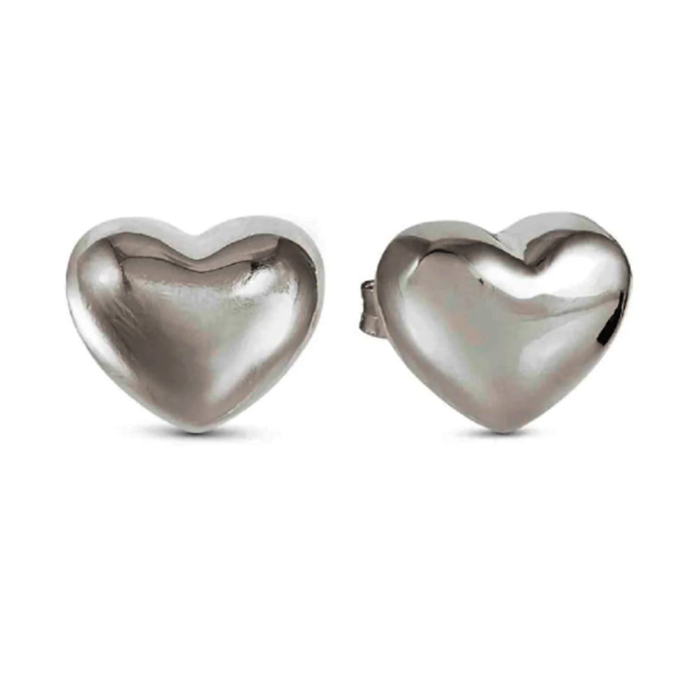 Orecchini A Cuore In Argento Sterling 925 - Cerchi Cluster Hollow, Ipoallergenici, Regalo Per Donna, Ragazza O Mamma