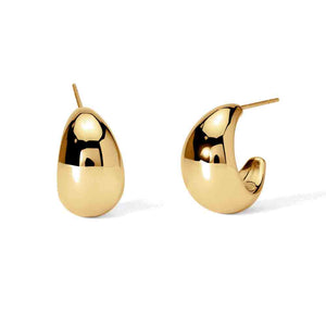 Orecchini a mezzaluna bombata Style 09 861015 Kidult