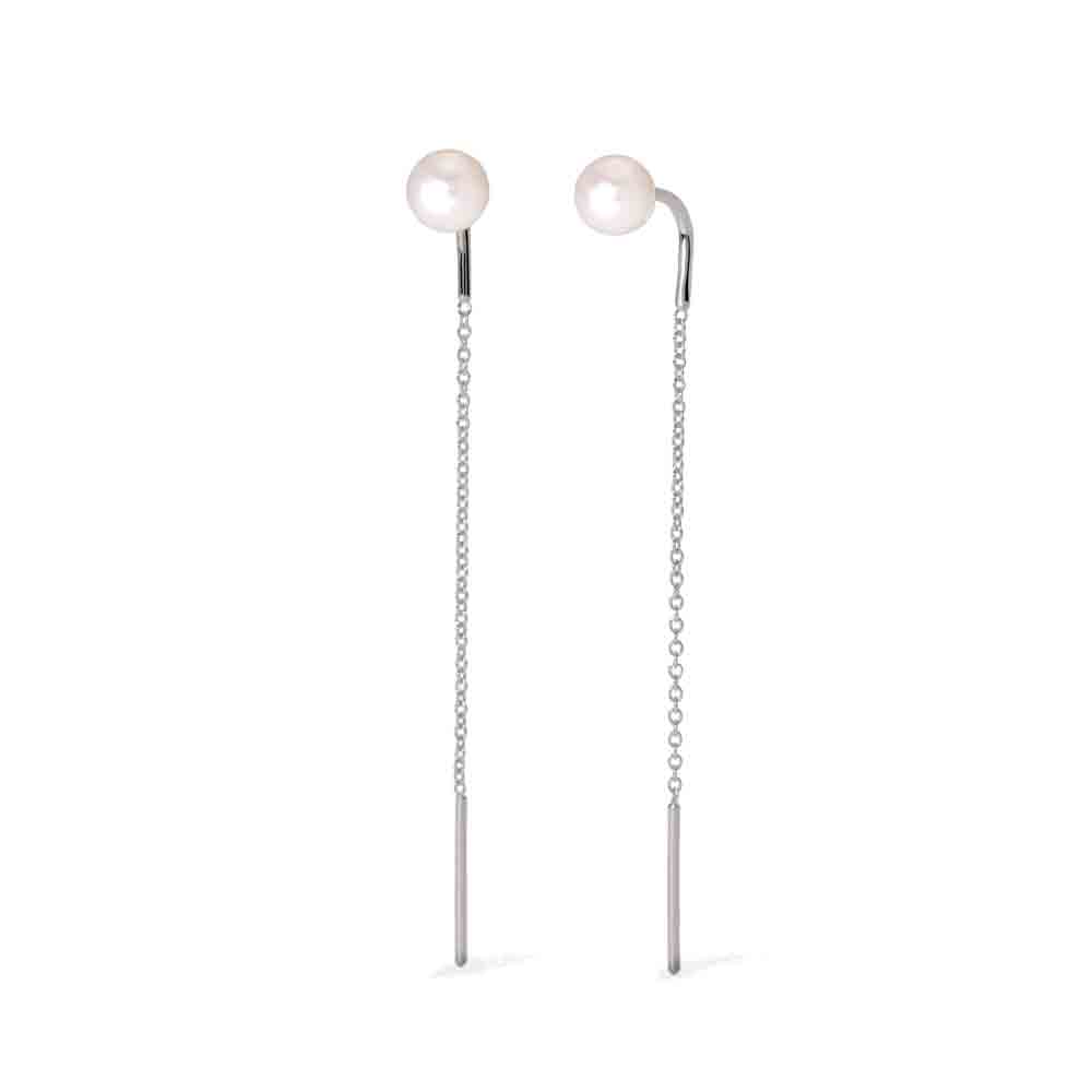 Orecchini pendenti con perle coltivate Mabina Gioielli