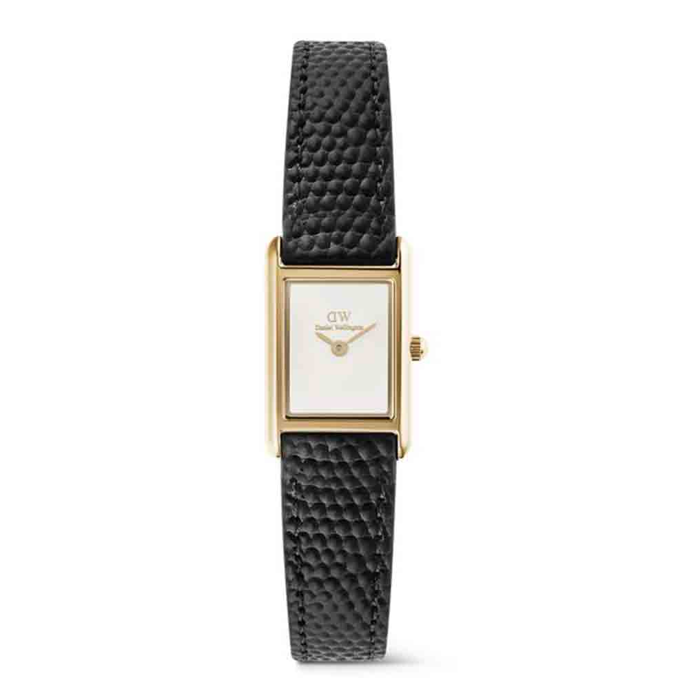 Orologio Donna Bound Mini Black Lizard Gold Daniel Wellington