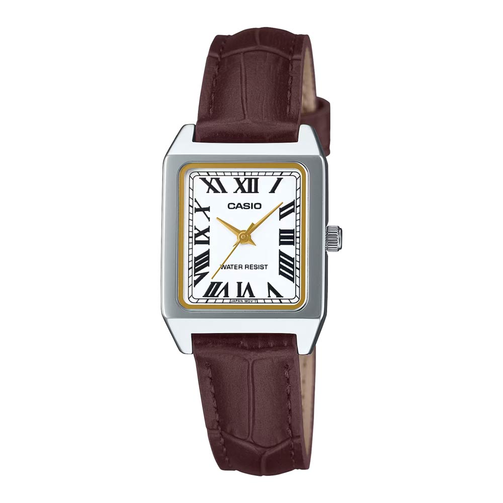 Orologio Donna Collection Silver Marrone Casio