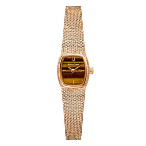 Orologio Donna Goddess of Time Marrone Oro Rosa Bulova