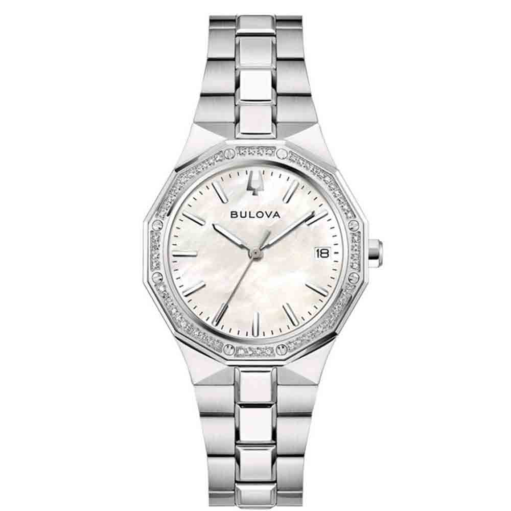 Orologio Donna Octagon Lady Bianco Bulova