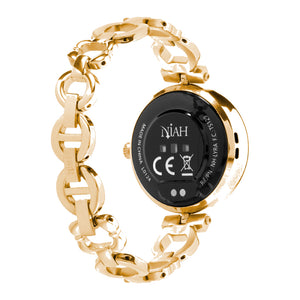 Orologio Donna Smartwatch Lyra di Niah Gold Techmade