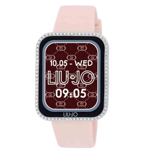 Orologio Donna Smartwatch Voice Mini Slim Luxury Silver Rosa Liu Jo